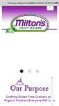 Mobile Screenshot of miltonscraftbakers.com